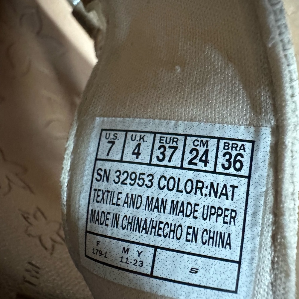 Skechers Women’s Natural Cali Beverlee Sail Away 2.5” Wedge Sandal 32953 Size 7 - Picture 8 of 8